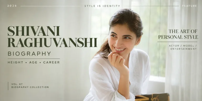 Shivani Raghuvanshi 7 Powerful Facts About Her Life & Career Biography Shivani Raghuvanshi